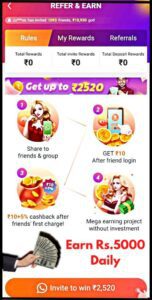 teen patti cash refer and earn