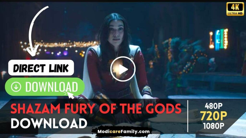 Shazam Fury of The Gods Full Movie Download